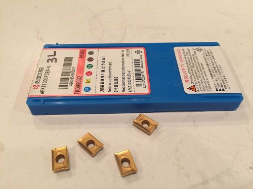 KYOCERA Milling Inserts APKT 1003PDER-V **10pc  Pack**