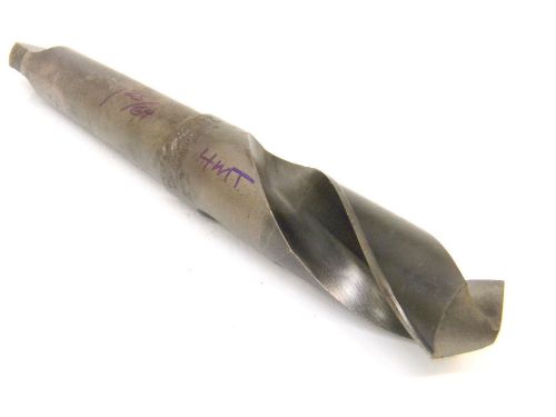 WELL USED NATIONAL USA 1-25/64&#034; TAPER SHANK TWIST DRILL 1.3906&#034; #4MT