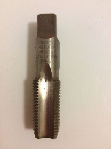 hanson/whitney 1/2 inch 14 npt tap