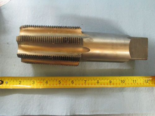 2 1/2 8 NPTF HSG USA MADE 6 FLUTE PIPE TAP N.P.T.F. MACHINE SHOP MACHINIST TOOL