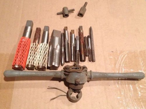 14 Misc. Tap &amp; Die Metal Work Tools Automotive Ebay Motors Machinery Lot