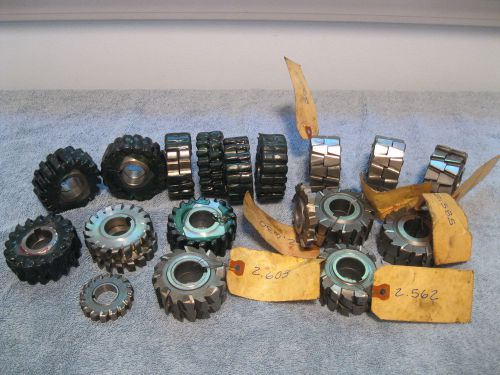 MILLING CUTTER LOT 34 CUTTERS