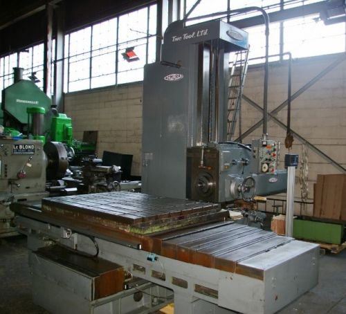 4&#034; NOMURA B-100LP TABLE TYPE HORIZONTAL BORING MILL