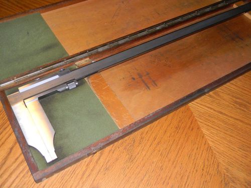 Helios, 24&#034;,Vernier, Caliper, Long Jaw, W/ Case