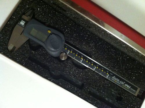 BROWN&amp;SHARPE DURA-CAL IP67 6&#034;/150mm DIGITAL CALIPER LIQUID RESISTANT SWISS MADE