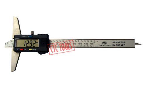 6&#034; (150MM) DIGITAL DEPTH GAUGE - MACHINIST METALWORK MEASURING LAYOUT TOOL #L23