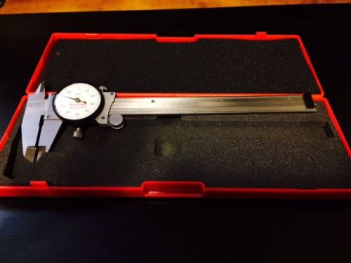 Starrett 6&#034; dial calipers No. 120A