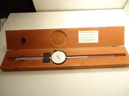 STARRETT MODEL 656-6041 6&#034; TRAVEL DIAL INDICATOR 6.000 Range .001&#034; (GR)