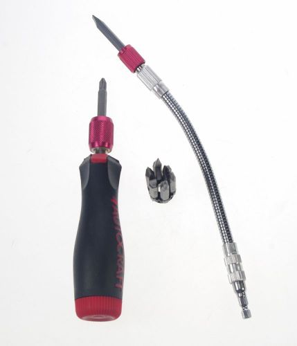Universal magnetic metal screwdriver with hose extension rod bits 6.3 mm for sale