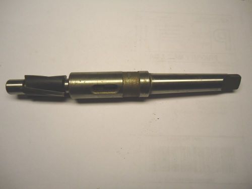 STANDARD TOOL CO. # 2 MORSE TAPER COUNTERBORE HOLDER W/COUNTERBORE