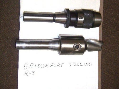 Bridgeport 1&#034; Cutter Holder + Automatic Drill Chuck