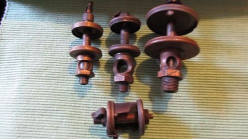 Lot of 4 Oiler Parts, Lunkenheimer, Michigan Lubricator