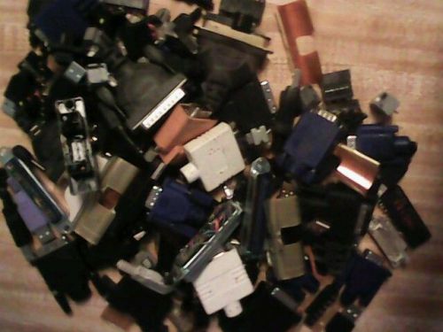 Gold recovery lot 5 pounds - connectors - scrap precious metal recovery for sale