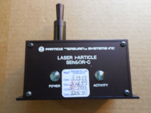 PARTICLE MEASURING SYSTEMS, INC. LASER PARTICLE SENSOR-C