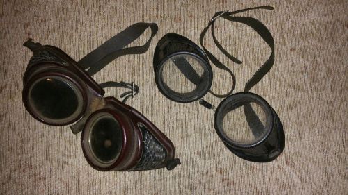 Steampunk vintage welding goggles for sale