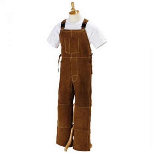 Revco 3434 30&#034;-34&#034; Side Split Cowhide Welding Bib Overall, OSFM