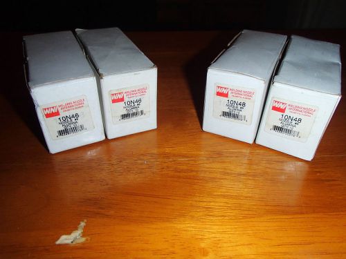 (alot 40) of WNI welding nozzel 20 10N48 # 6 and 20 10N46 #8 Alumina