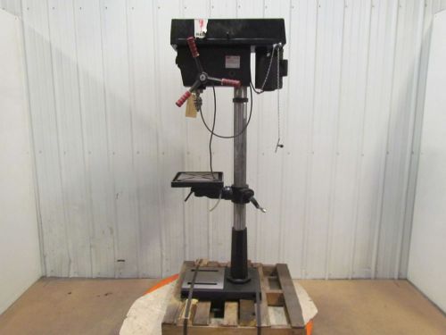 DAYTON 3Z918F 17&#034; Standing Drill Press 3/4 HP 2MT-5/8 Chuck 12 Speeds