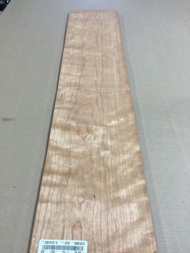 Wood veneer ropey cherry 9x40 22pcs total raw veneer  &#034;exotic&#034;  ch9 12-15 for sale