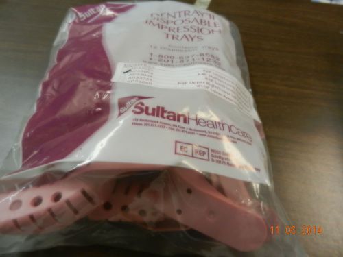 Sultan # AD33054 Dental Impression Trays #4P Medium Lower Perforated 12pcs