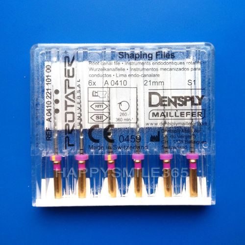 10 Packs Dental Dentsply Rotary ProTaper Universal Engine Root Canal NiTi Files