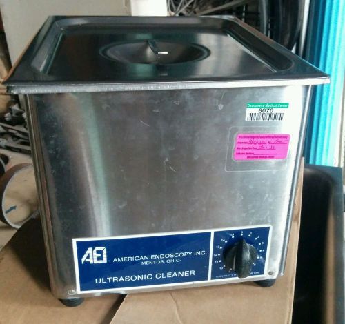 AEI AMERICAN ENDOSCOPY CAVITATOR ULTRASONIC CLEANER METTLER STYLE  8 x 10 x 12