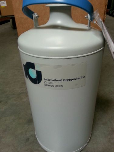 CRYOGENIC LIQUID NITROGEN DEWAR 10 LITER IC-10D - New