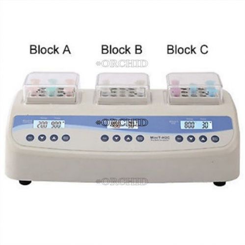 Dry Bath Incuabtor 3-in-1 Individual Control 5~100 Centigrade Heating MiniT-H3