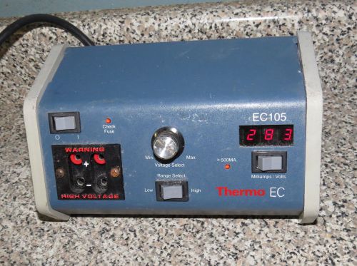 THERMO E-C APPARATUS CORP DC POWER SUPPLY 120 VAC MODEL EC105