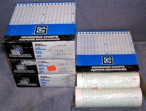 15CM Recording Chart Paper Range 1-20 Lot Of 12 Rolls