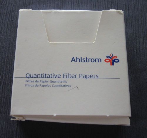 AHLSTROM QUANTITATIVE FILTER PAPERS - 9 CM DIAMETER - GRADE 74