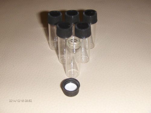 72 - 1 DRAM 4 ml CLEAR GLASS VIALS  GOOD DEAL / FREE SHIPPING L@@K !!!