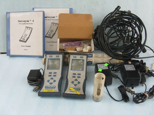 HYDROLAB Surveyor 4 Water Testing Instrument Kit       Loc:U