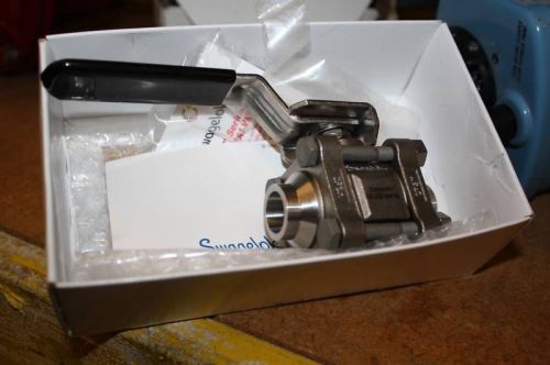 NEW SWAGELOK SS-63EW8P40 2500PSI@100F .516 BALL VALVE