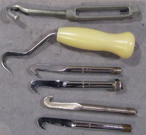 Medical hooks lot of 6 different hooks for sale