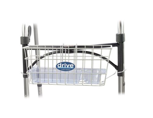 Drive Medical Walker Basket, White