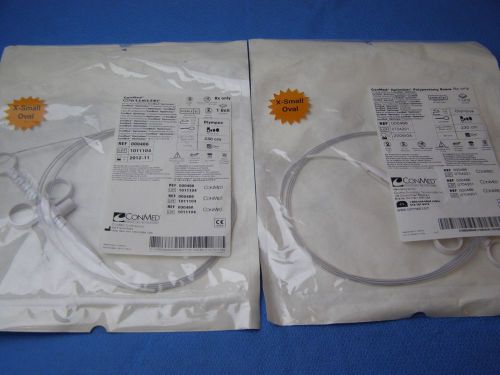 Lot of 2 conmed optimizer polypectomy snare x-small oval  ref: 000466 for sale