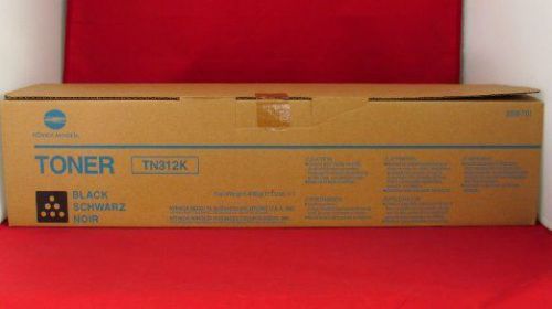 Konica Minolta Toner Black TN312K New In Box L@@K!