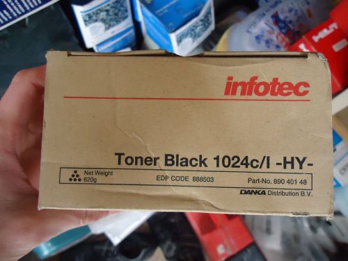 INFOTEC ISC1024C ISC 1024C 1024 C BLACK TONER CARTRIDGE