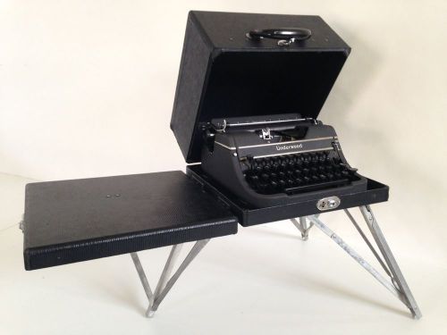 RARE Antique UNDERWOOD UNIVERSAL/CHAMPION Typemaster TYPEWRITER Fold-Up STAND