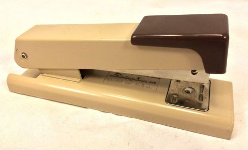 Mini Swingline Vintage Stapler Tan and Brown