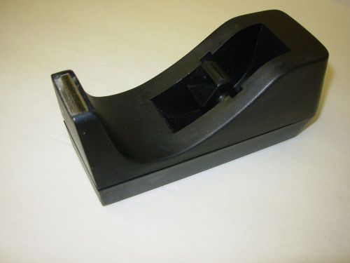 Desktop Basic Black Tape Dispenser 3/4&#034; Cello/Magic Tape 6&#034; x 2.5&#034; x 2&#034;