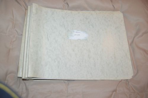 Vintage LG.16&#034;x11&#034; Wilson Jones Nylon Post Binder-Pressboard Cover 14-1114N