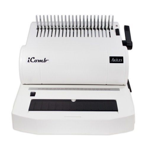 Akiles iComb 19E Electric Comb Binding Machine  Free Shipping