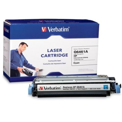 VERBATIM CORPORATION 96761 HP Q6461A CYAN TONER