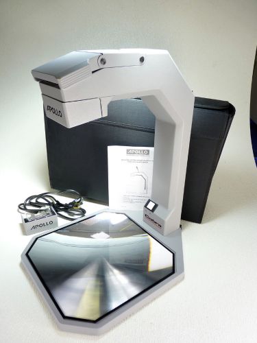 Apollo Cobra VS3000 Portable Overhead Projector WITH CASE New Bulb EXCELLENT!