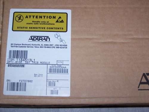 ADTRAN 1184513L1  OPTI-6100 DS1 TRIB MODULE (1184513L1)