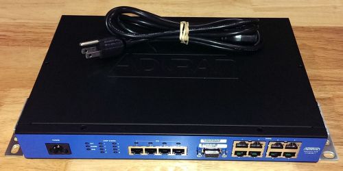 Adtran netvanta 838 1172838g1 8-port ethernet switch with rack mounts for sale