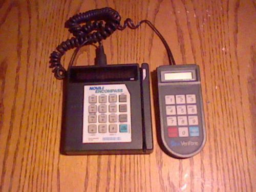 CREDIT CARD MACHINE Nova ENCOMPASS 330 &amp; Verifone Pinpad 1000