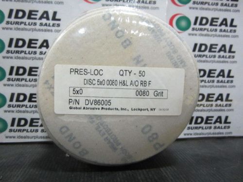 GLOBAL ABRASIVE DV86005 **NIB**